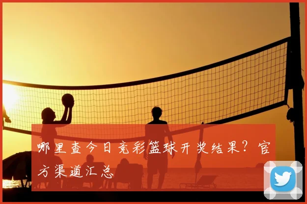 哪里查今日竞彩篮球开奖结果？官方渠道汇总